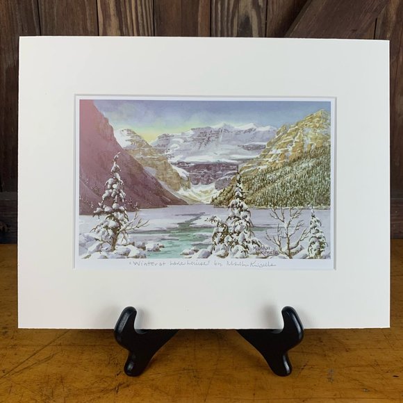 Marilyn Kinsella Lake Louise Banff National Print - Picture 1 of 9